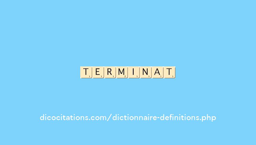 terminat terminat