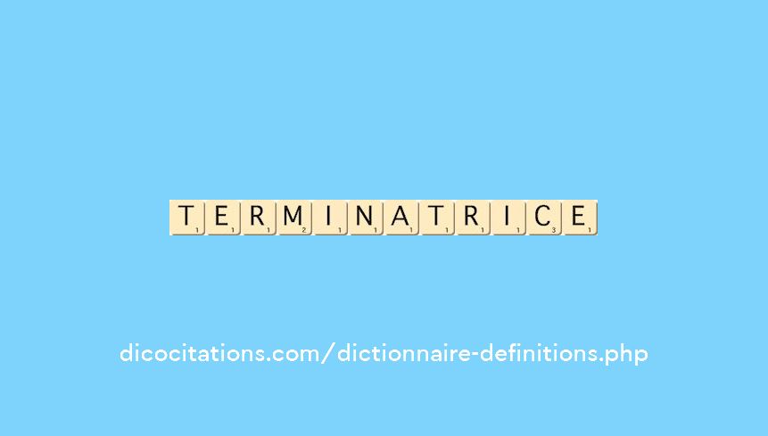 terminatrice terminatrice