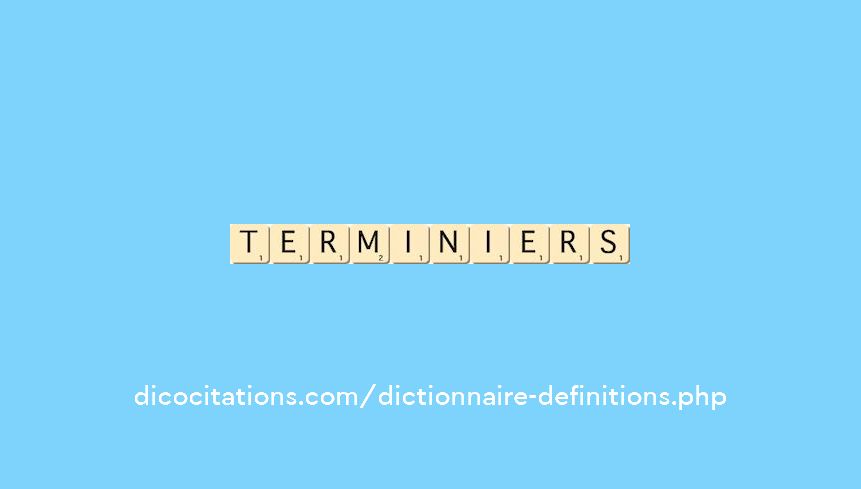 terminiers terminiers