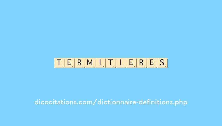 termitieres