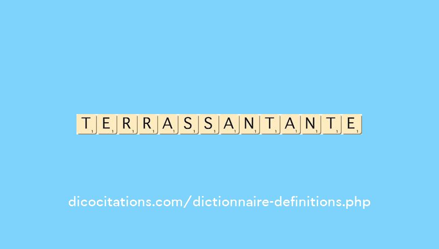 terrassant--ante