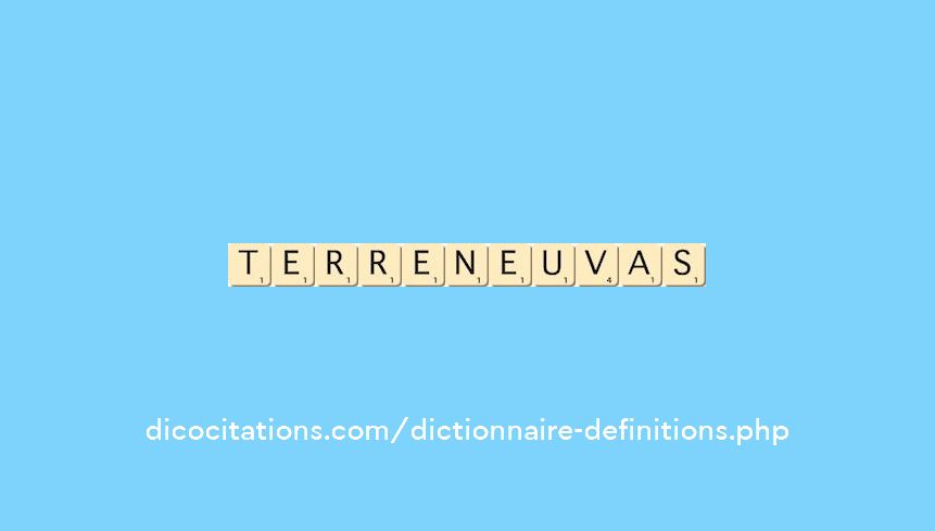 terre-neuvas terre-neuvas