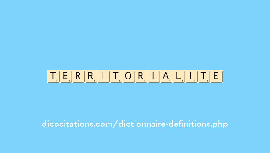 territorialite