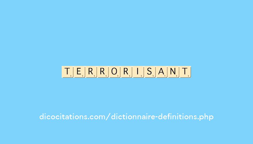 terrorisant terrorisant