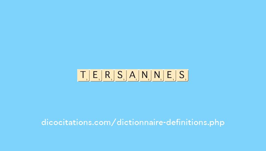 tersannes