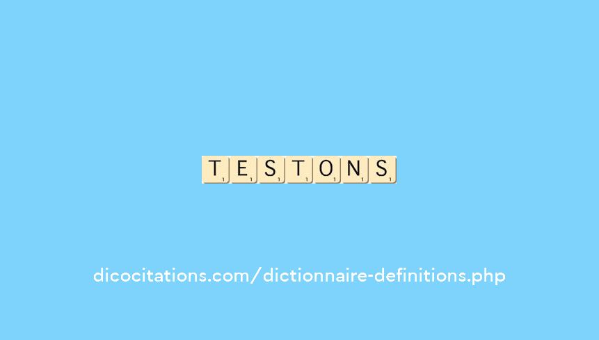 testons testons
