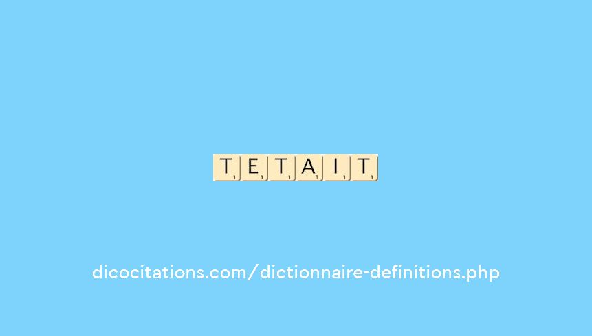 tetait