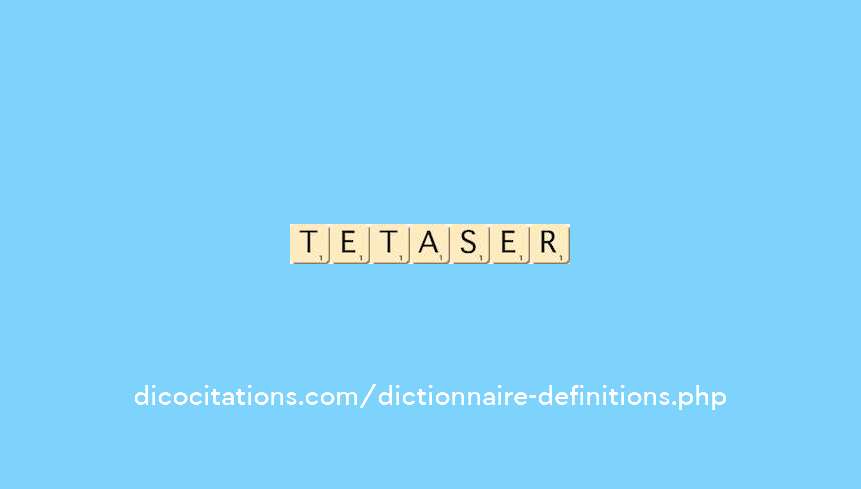 tetaniser tetaniser