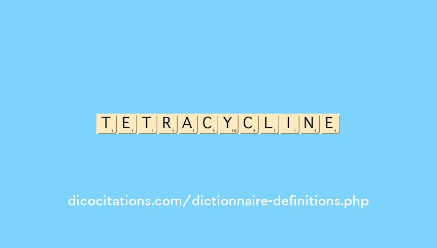tetracycline tetracycline