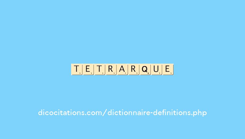tetrarque tetrarque