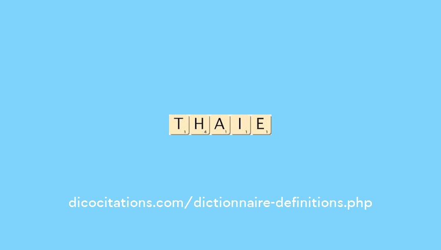 thaie thaie