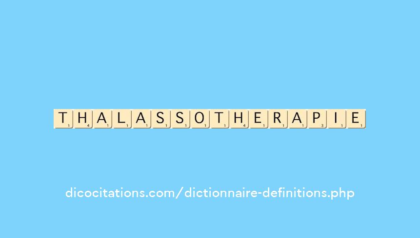thalassotherapie thalassotherapie