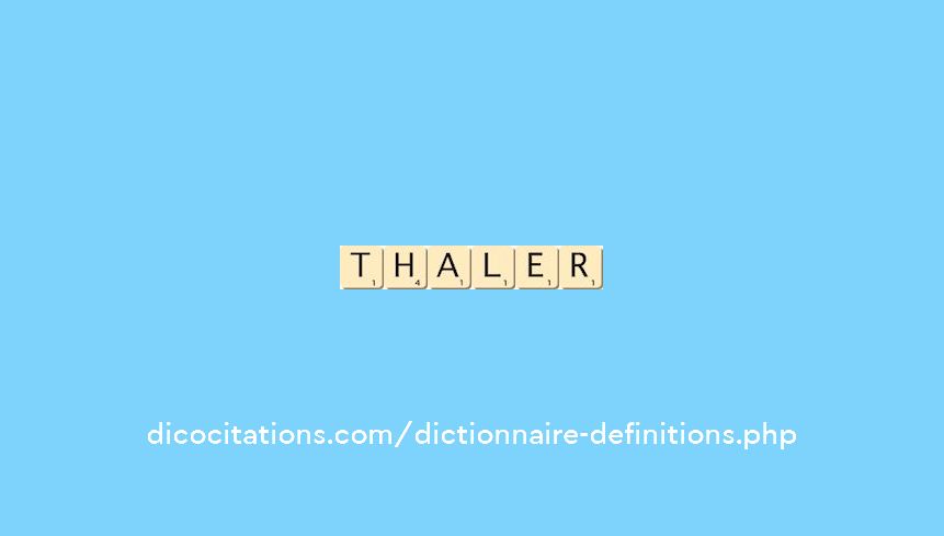 thaler