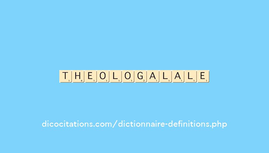 theologal--ale
