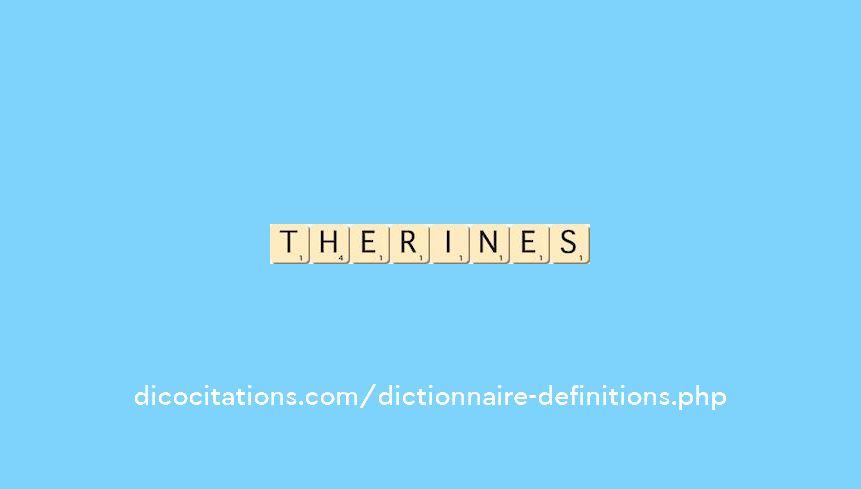 therines