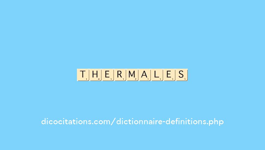 thermales thermales