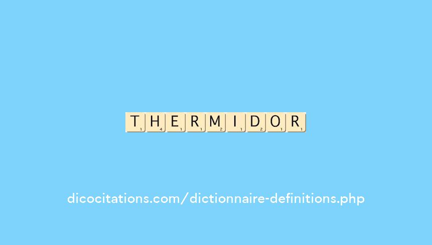 thermidor thermidor
