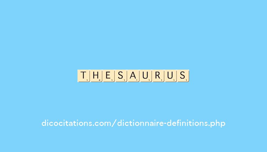 thesaurus thesaurus