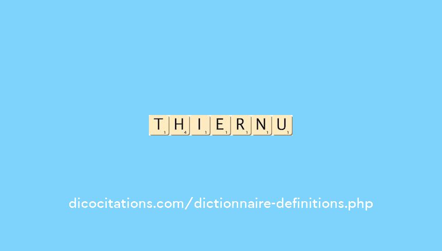 thiernu thiernu