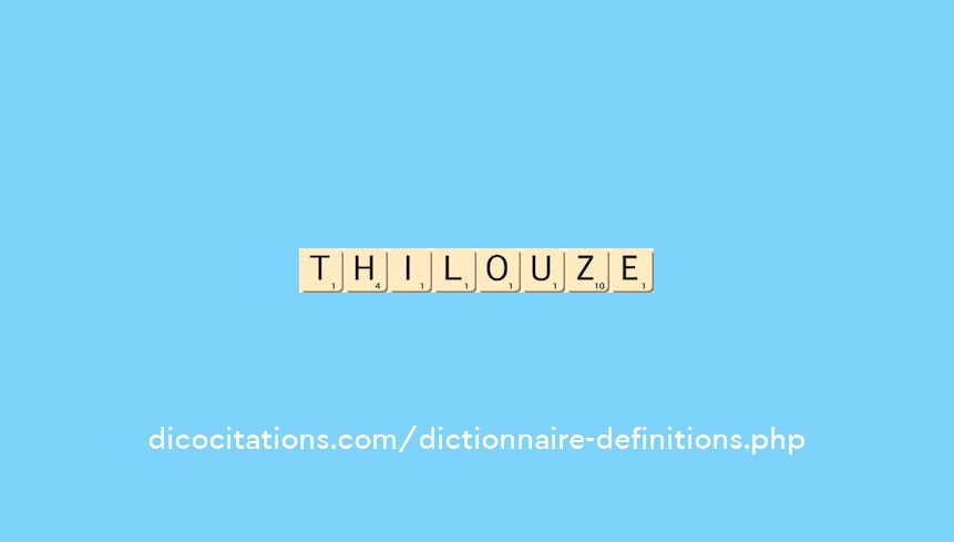 thilouze thilouze