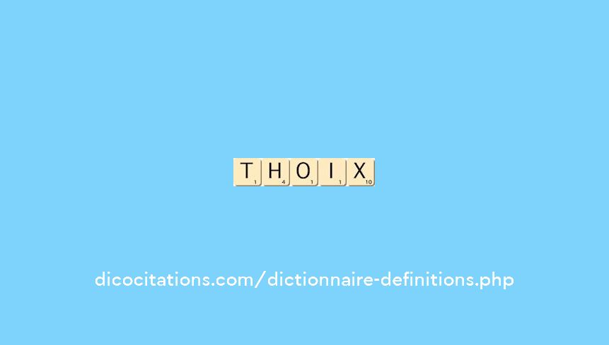 thoix