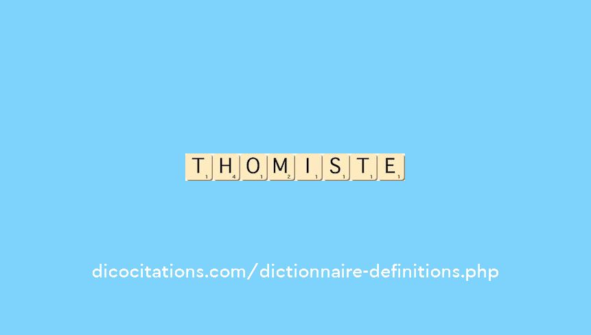 thomiste