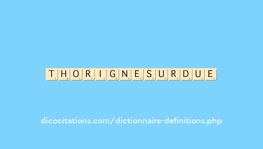 thorigne-sur-due