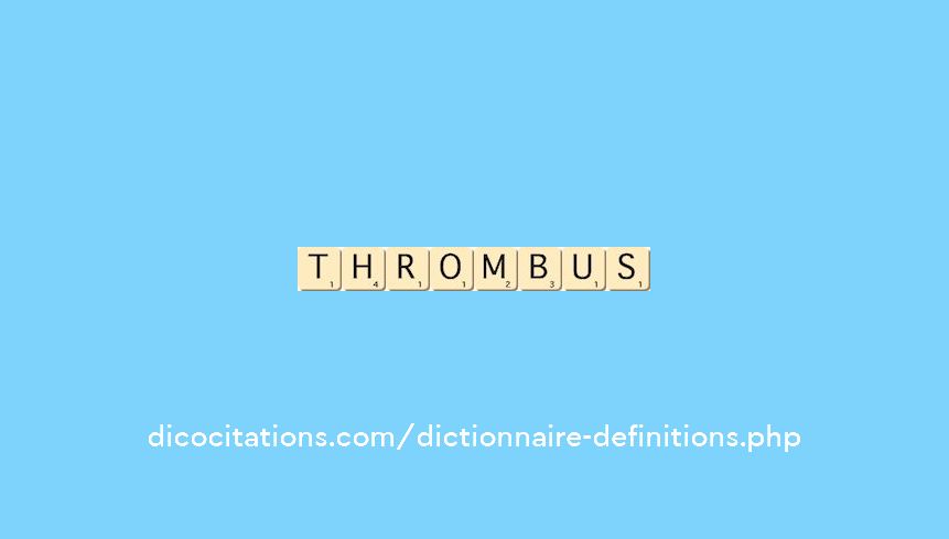 thrombus