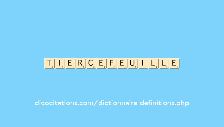 tiercefeuille