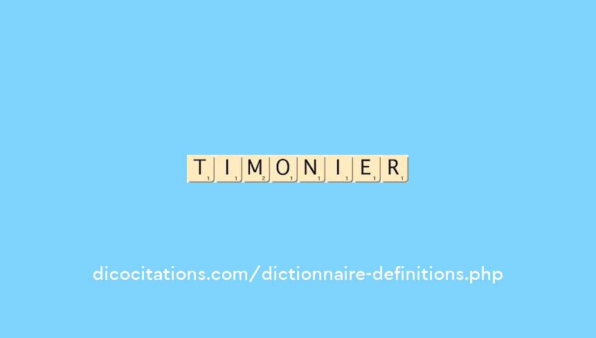 timonier