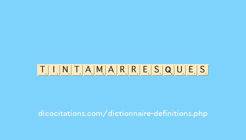 tintamarresques tintamarresques