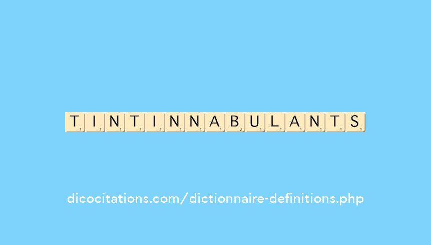 tintinnabulants