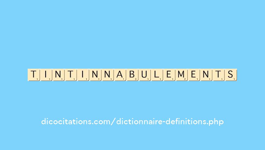tintinnabulements tintinnabulements
