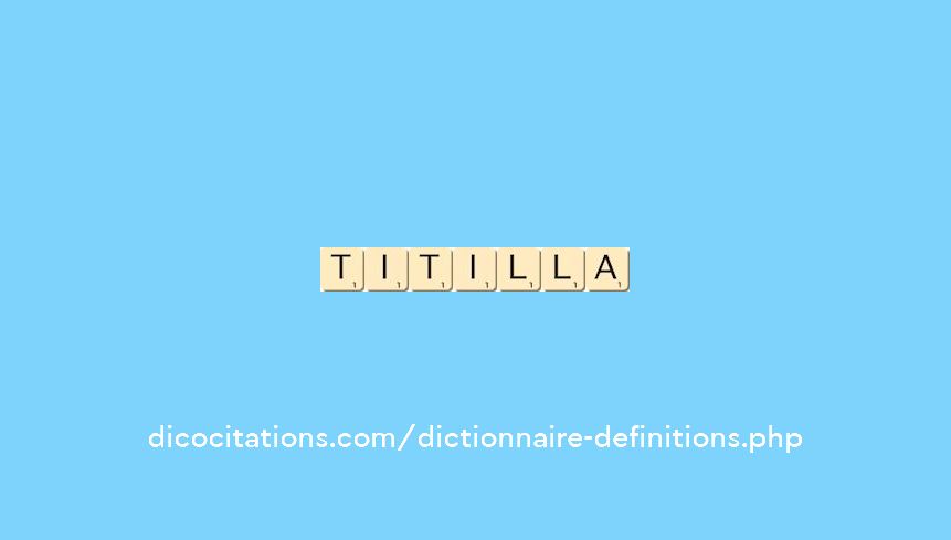 titilla titilla