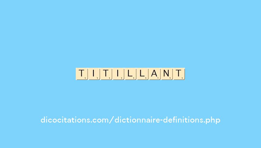 titillant titillant