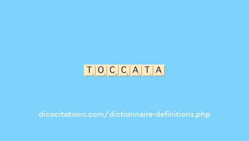 toccata toccata