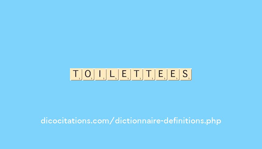 toilettees toilettees