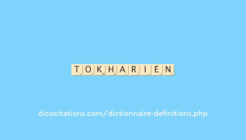 tokharien tokharien
