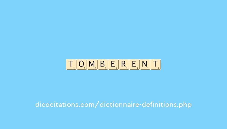 tomberent