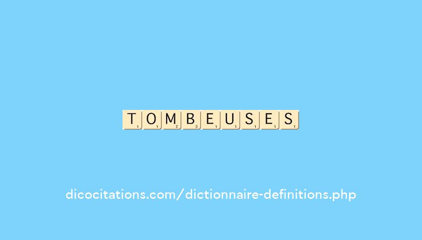 tombeuses