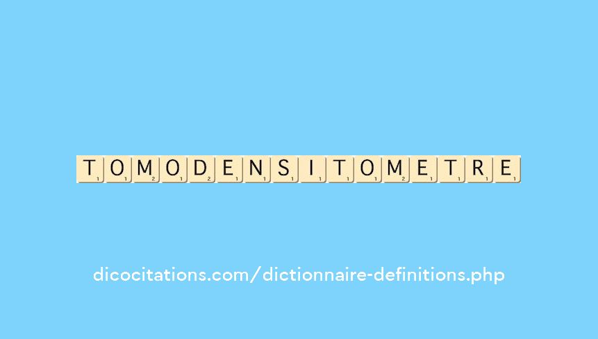 tomodensitometre tomodensitometre