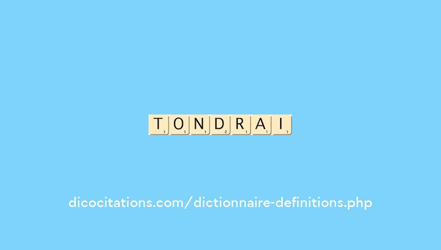 tondrai
