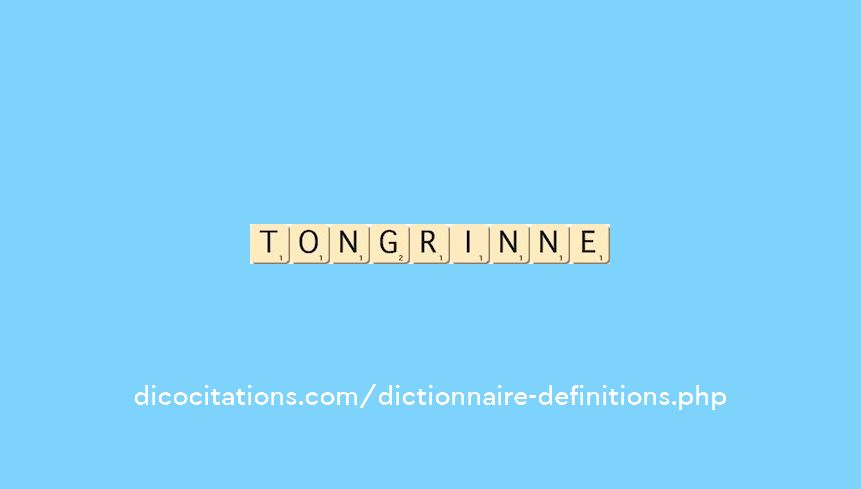 tongrinne