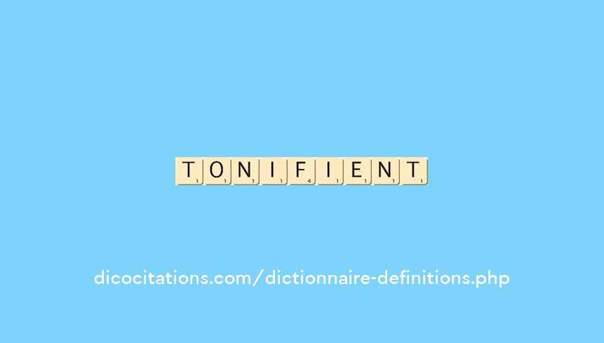 tonifient tonifient