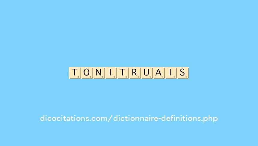 tonitruais