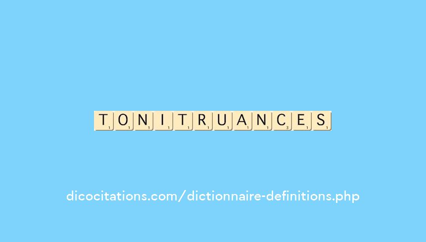 tonitruances tonitruances