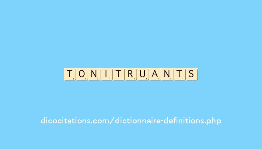 tonitruants