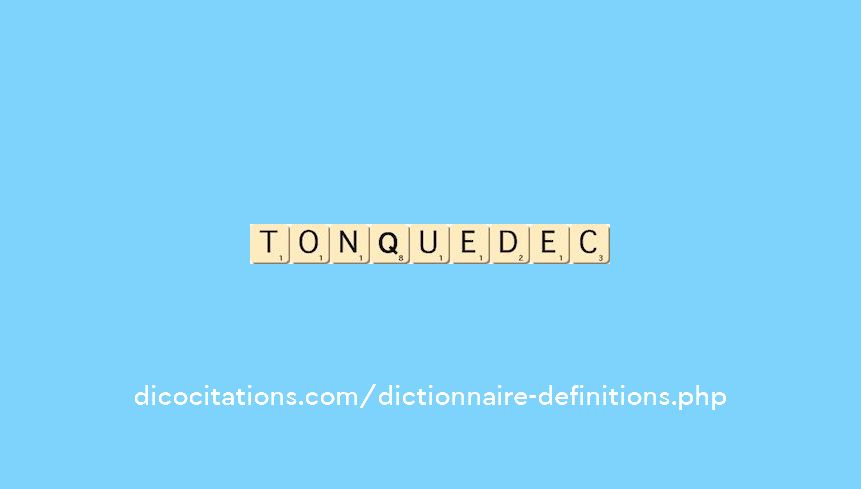 tonquedec tonquedec