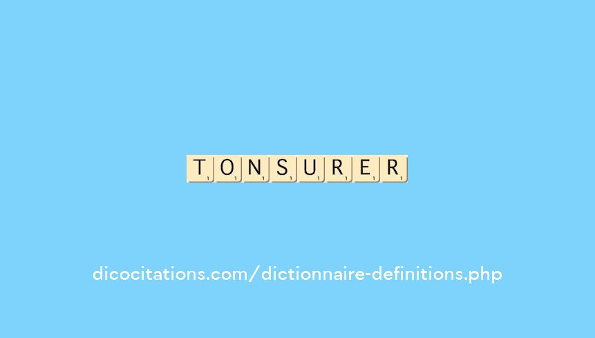 tonsurer