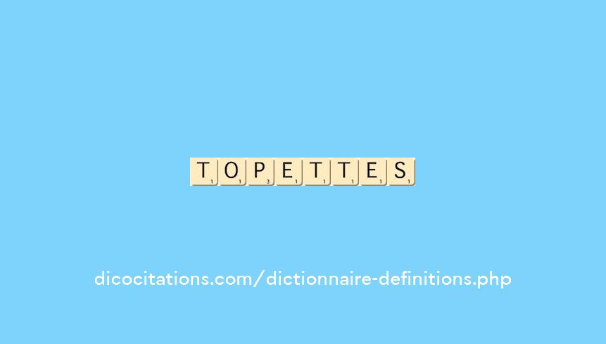 topettes topettes